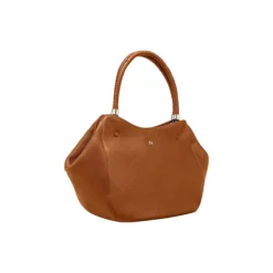 Carré Soft Shopper L, cognac brown
