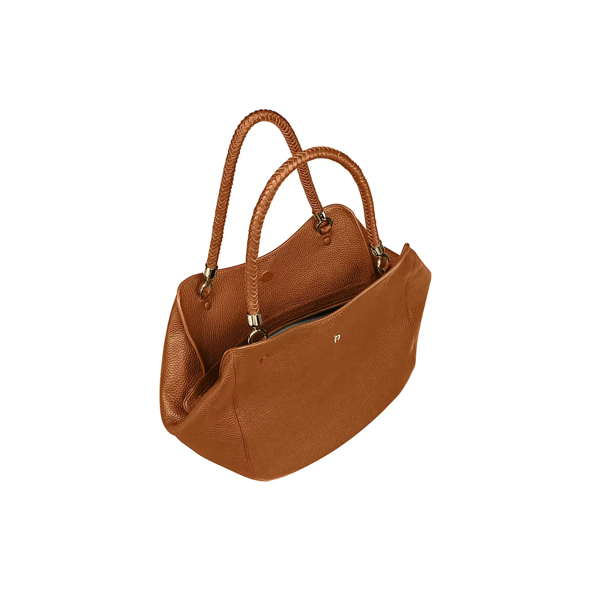 Carré Soft Shopper L, cognac brown