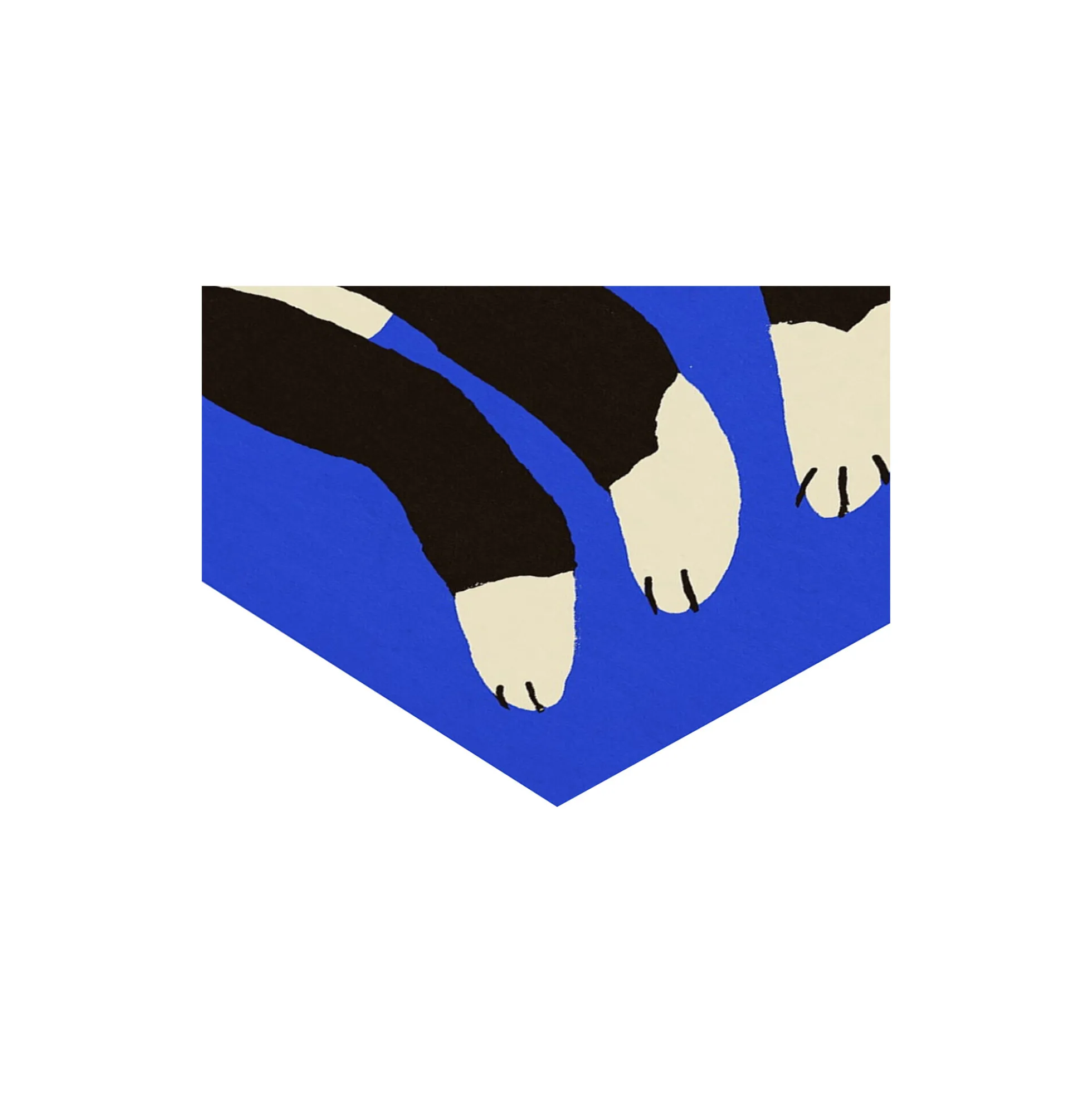 Cat in Blue