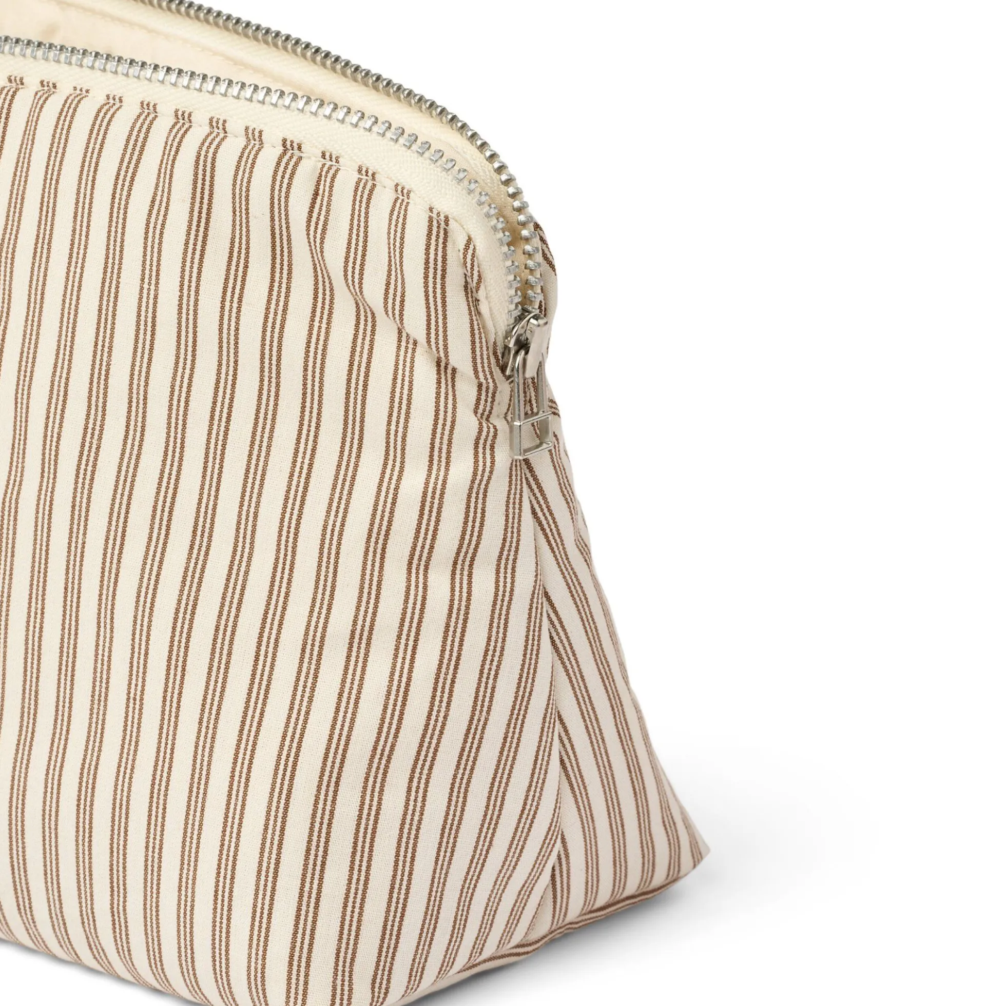 Celia toilettaske mini, brown beach stripe