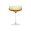 Champagne Coupe Single Cut, amber