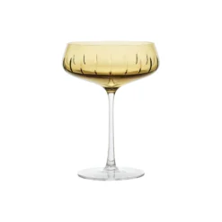 Champagne Coupe Single Cut, amber