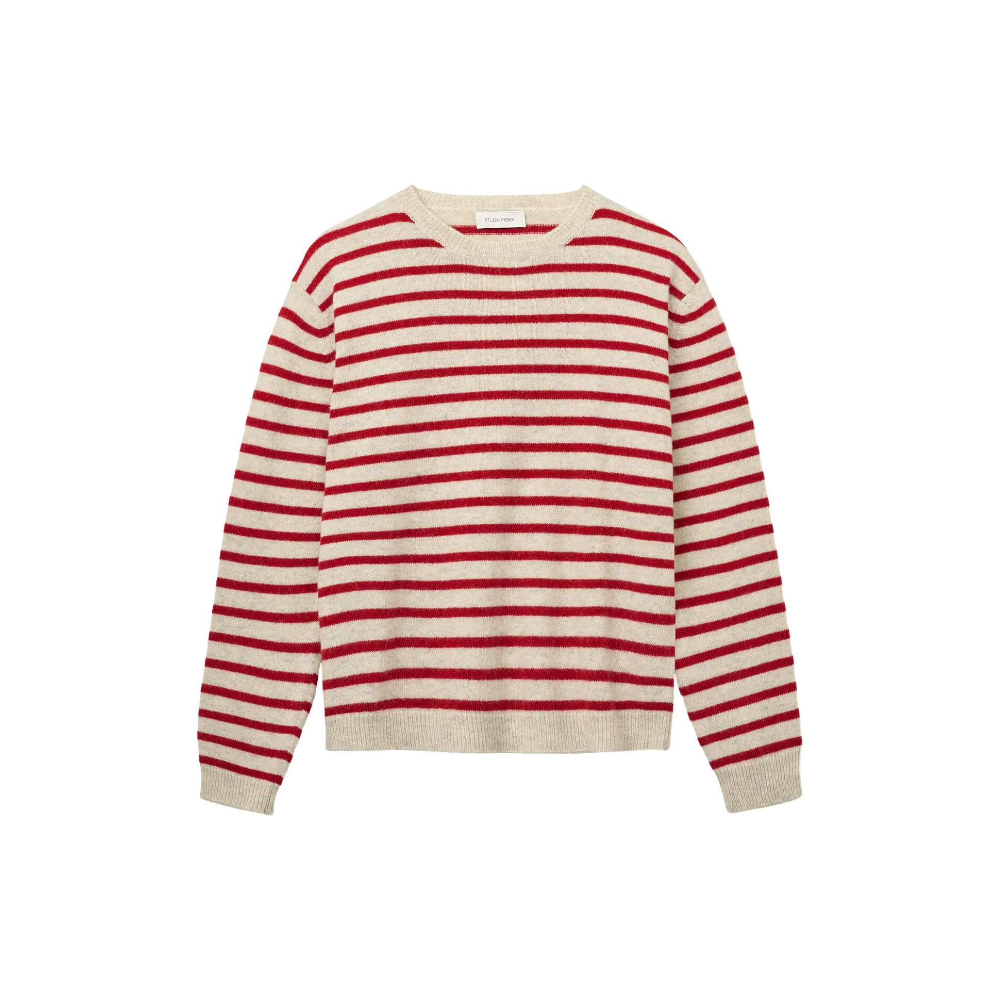 Charlie striktrøje, red creme
