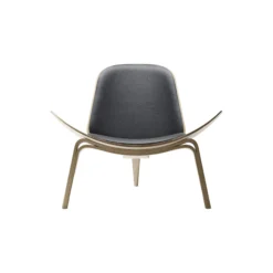 CH07 Skalstolen loungestol, lakeret eg/sort