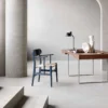 CH110 skrivebord, olieret valnød
