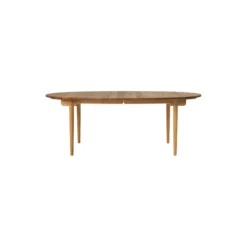 CH338 spisebord inkl. 1 x tillægsplade, teak