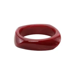 Chunky Bangle, burgundy