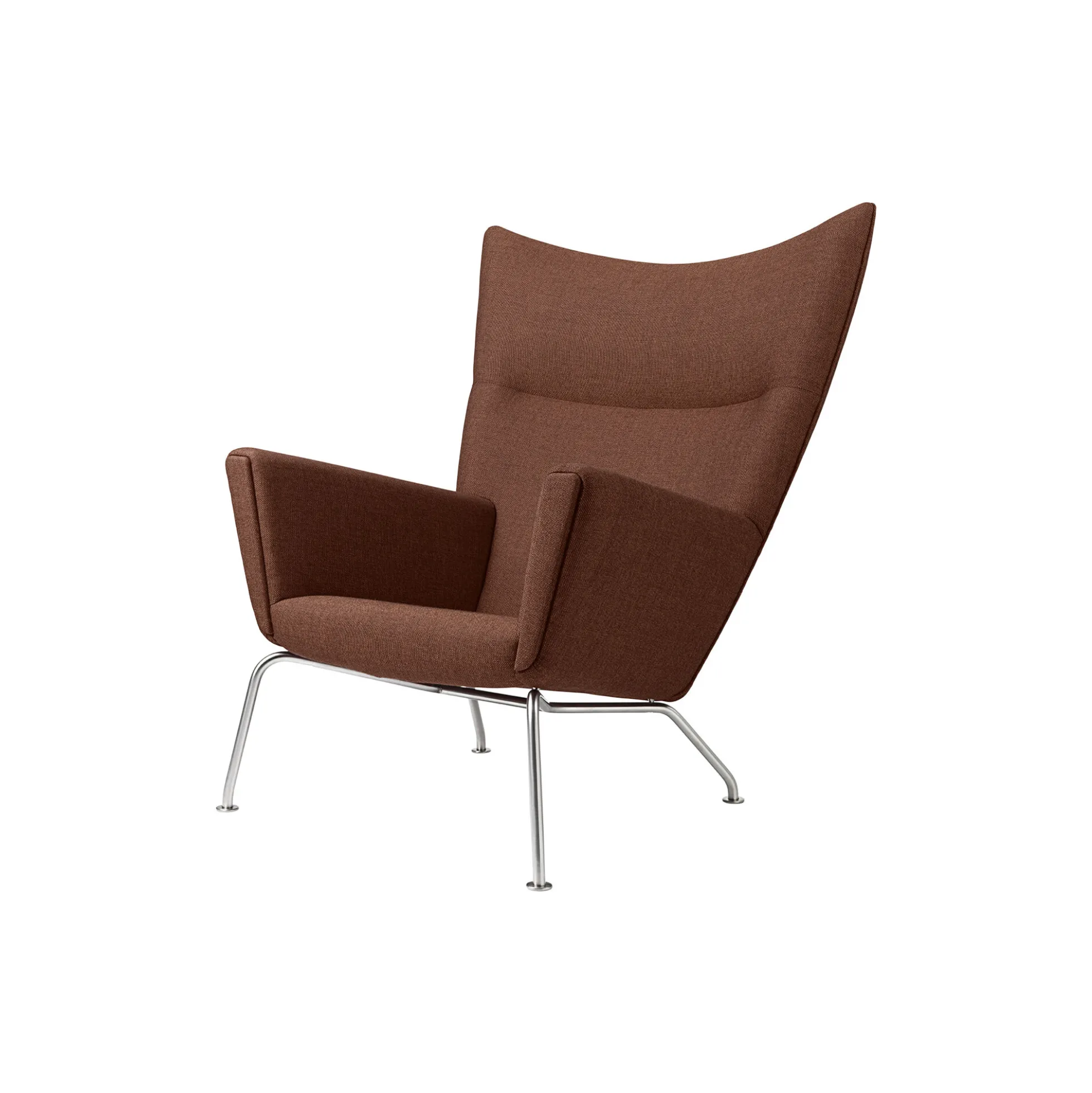 CH445 Wing Chair loungestol, Passion 7101