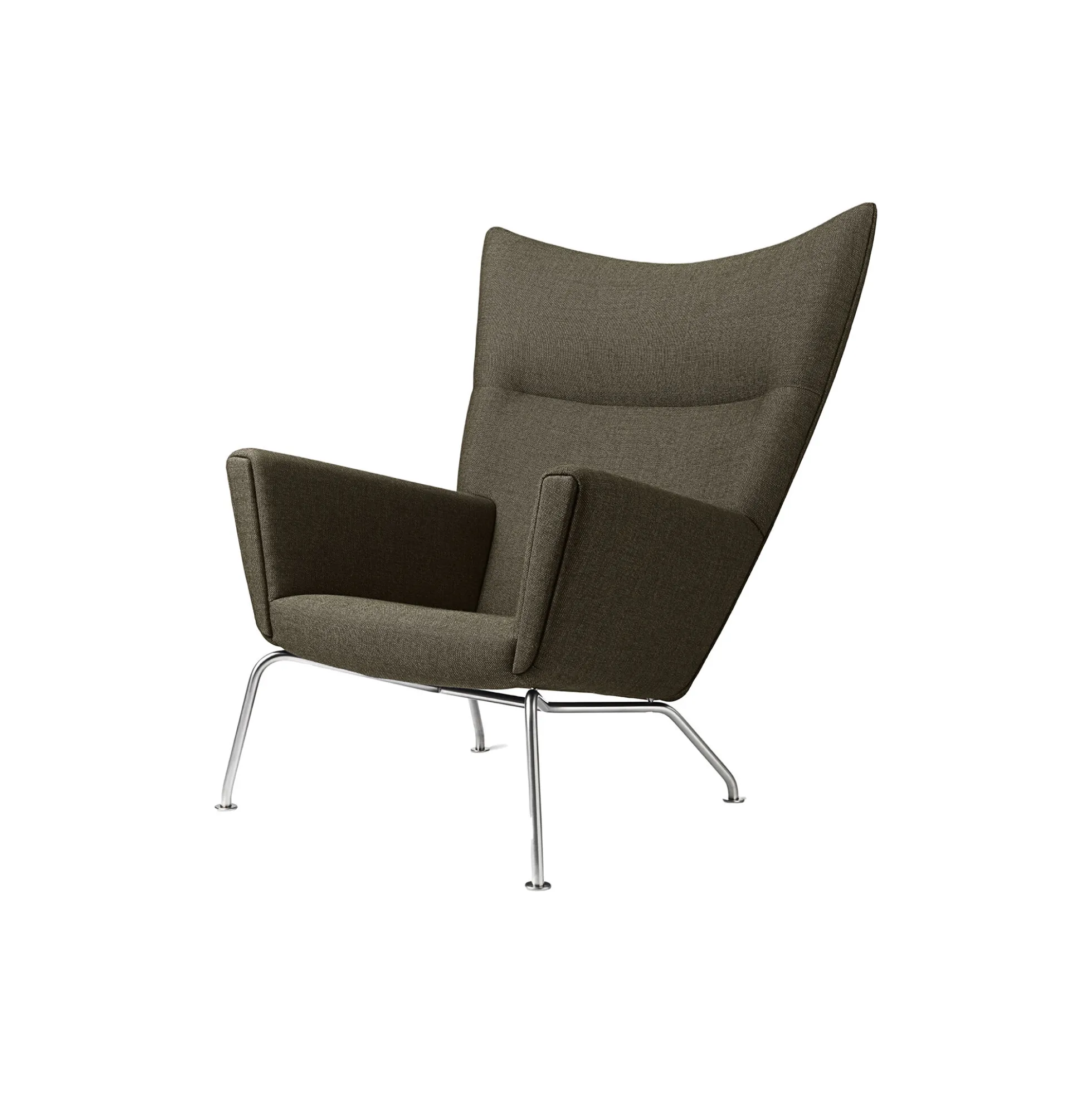 CH445 Wing Chair loungestol, Passion 1101