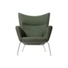 CH445 Wing Chair loungestol, Passion 3101