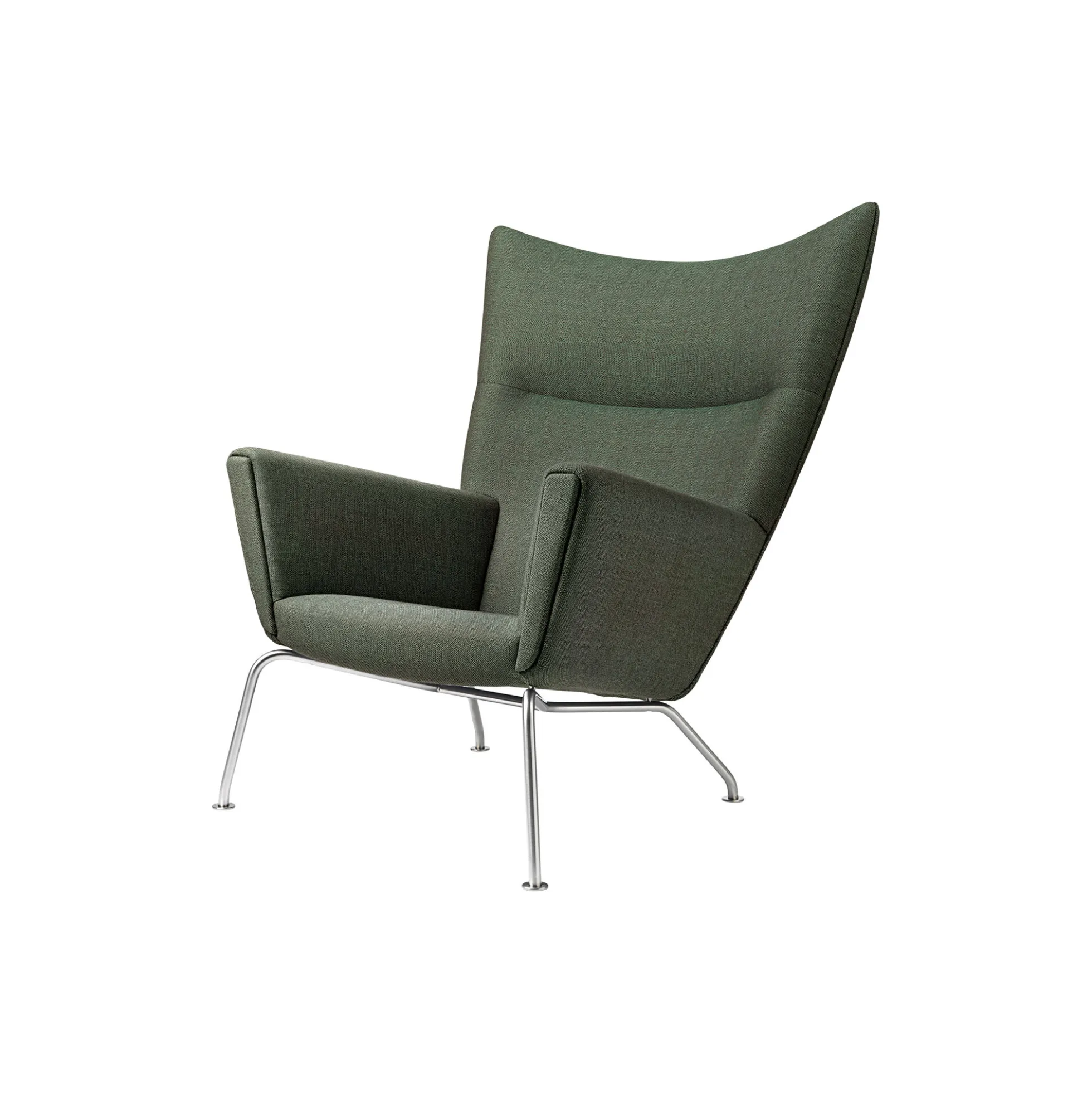 CH445 Wing Chair loungestol, Passion 3101