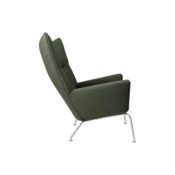 CH445 Wing Chair loungestol, Passion 3101