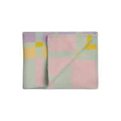 CITY Baby Size Throw, pastel