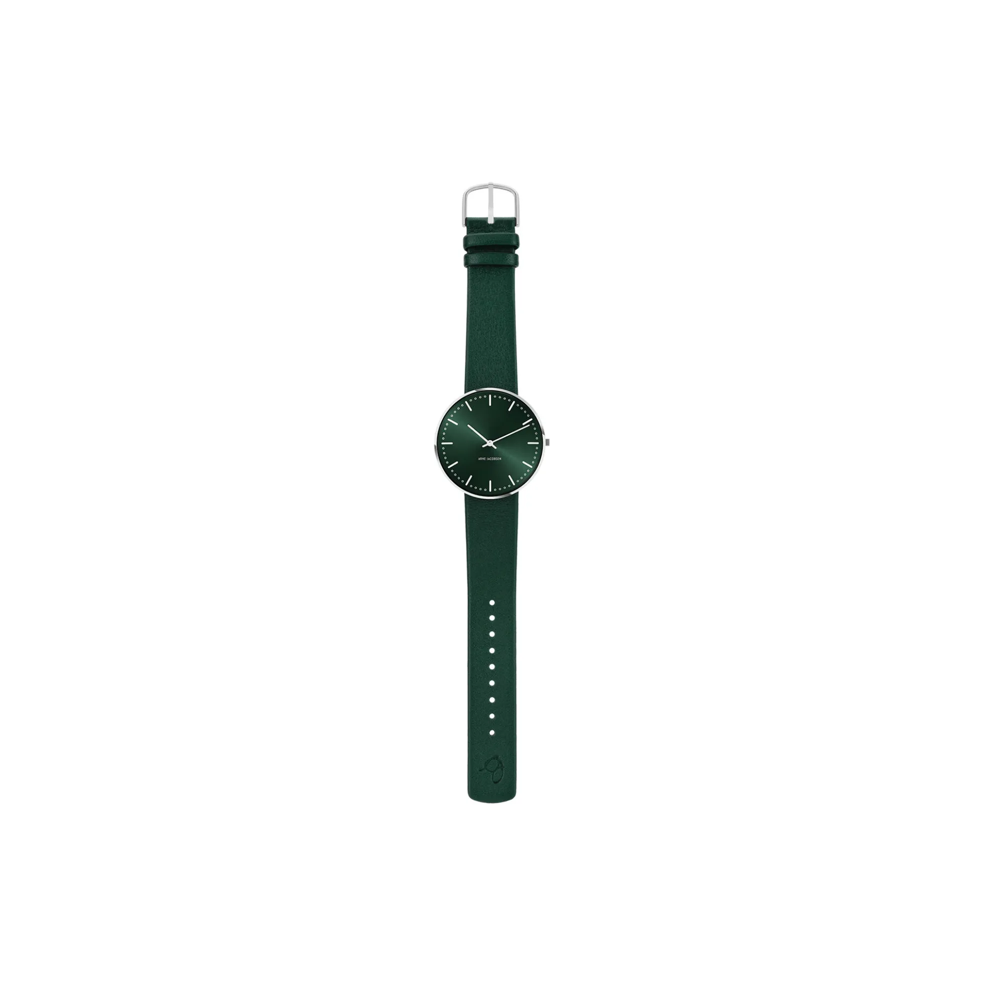 City Hall armbåndsur, green/steel/green