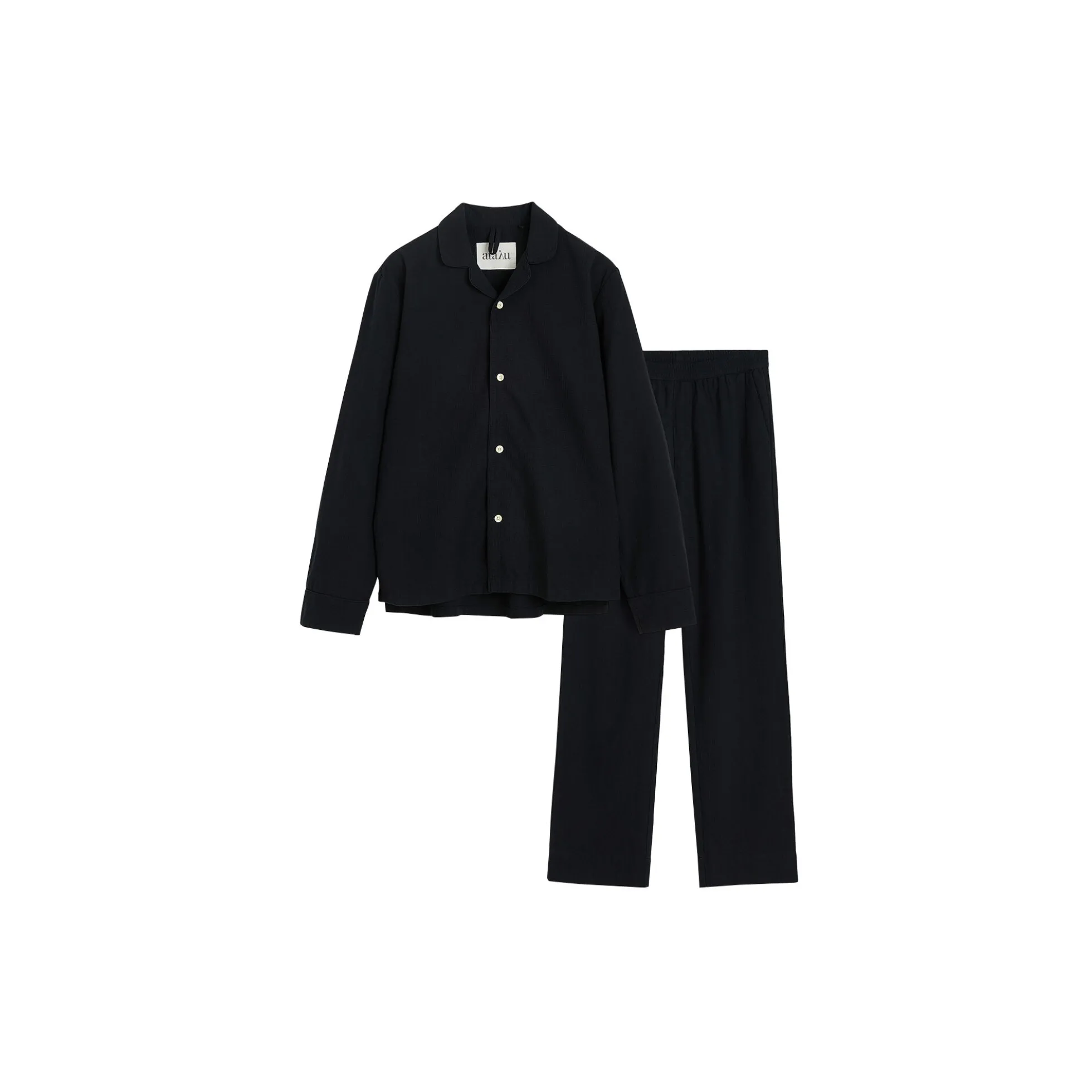 Classic Pyjamas Waffle, navy