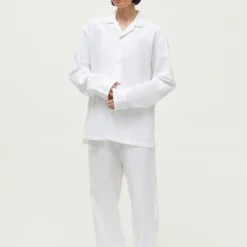 Classic Pyjamas Waffle, white