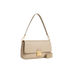 COCCINELLE C-ME LOCK, sandshell