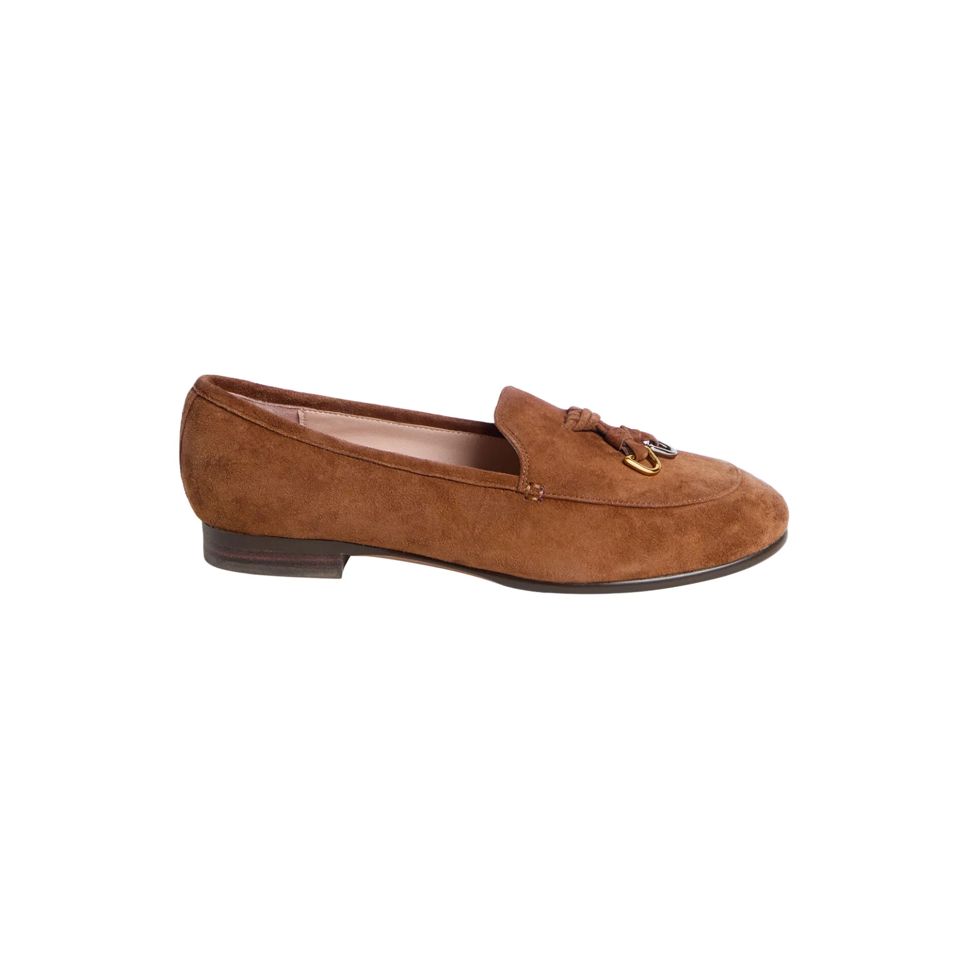 COCCINELLE LOOP SUEDE, cognac