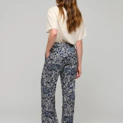 CocoDEA Trousers Straight Leg, dentelle midnight
