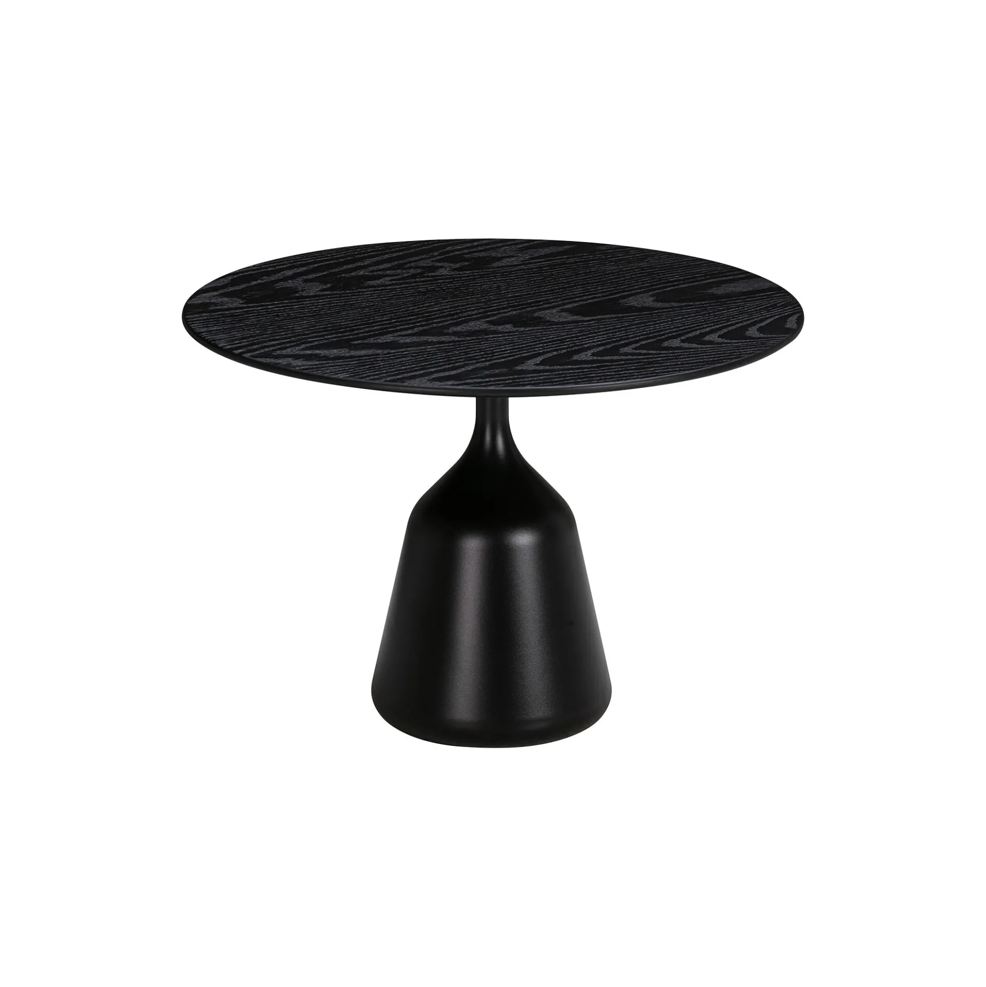 Coin Side Table, black oak