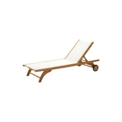 Columbus Sunbed, white