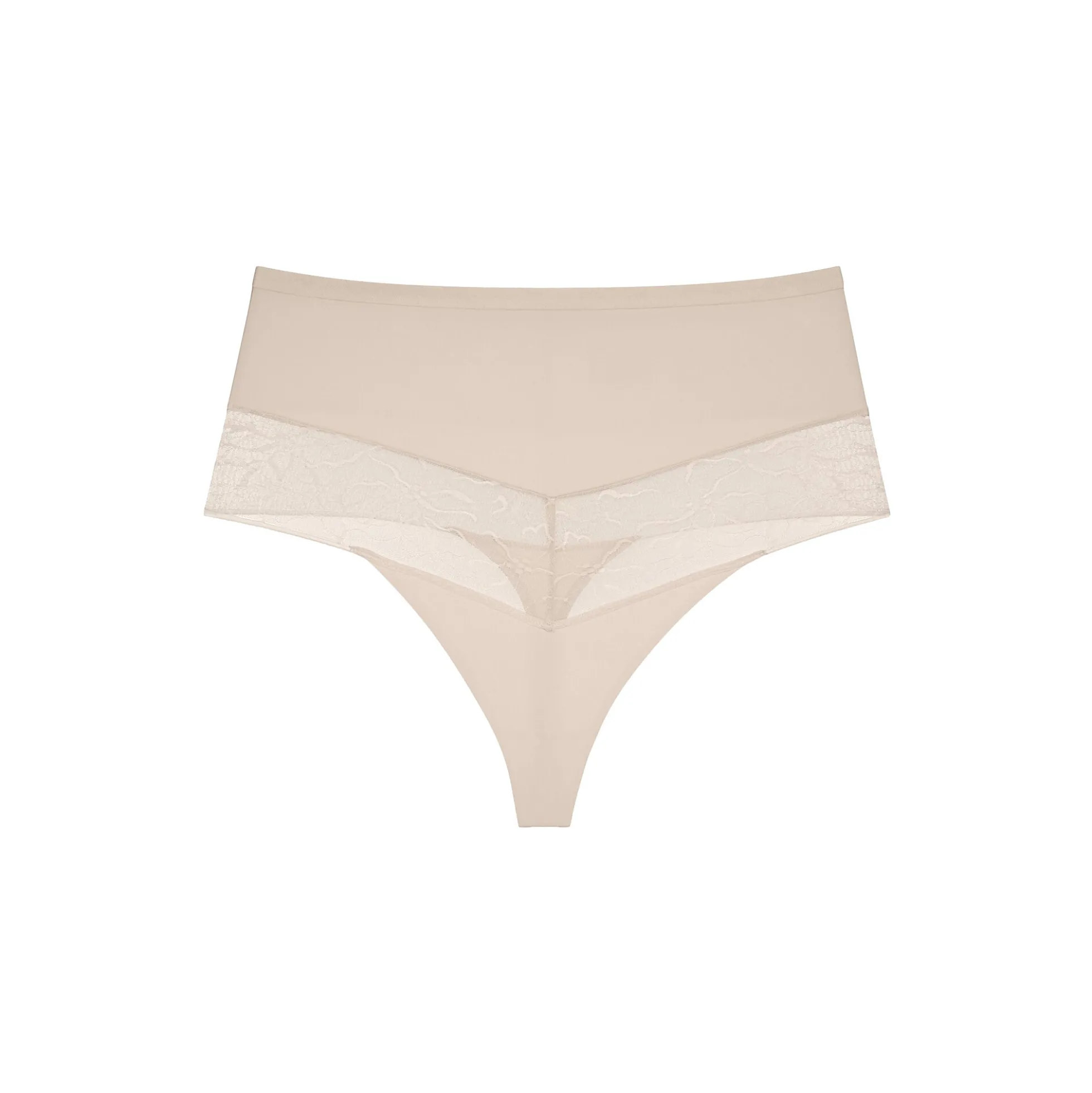 Comfort Contour Highwaist String, nude beige