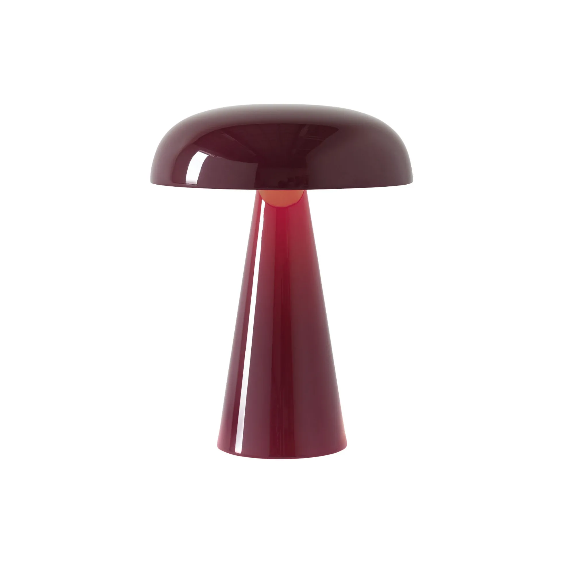 Como SC53 Portable bordlampe, red brown