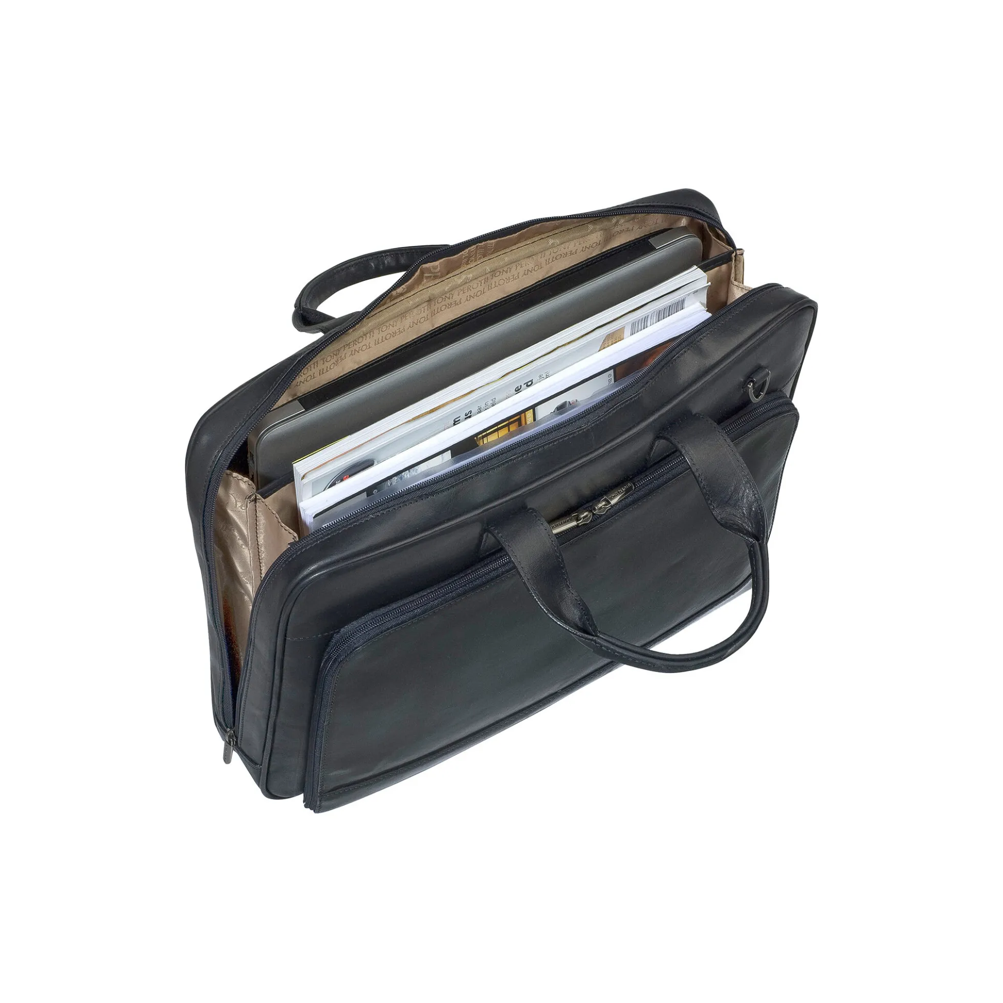 1 Compartment Laptop Bag, black