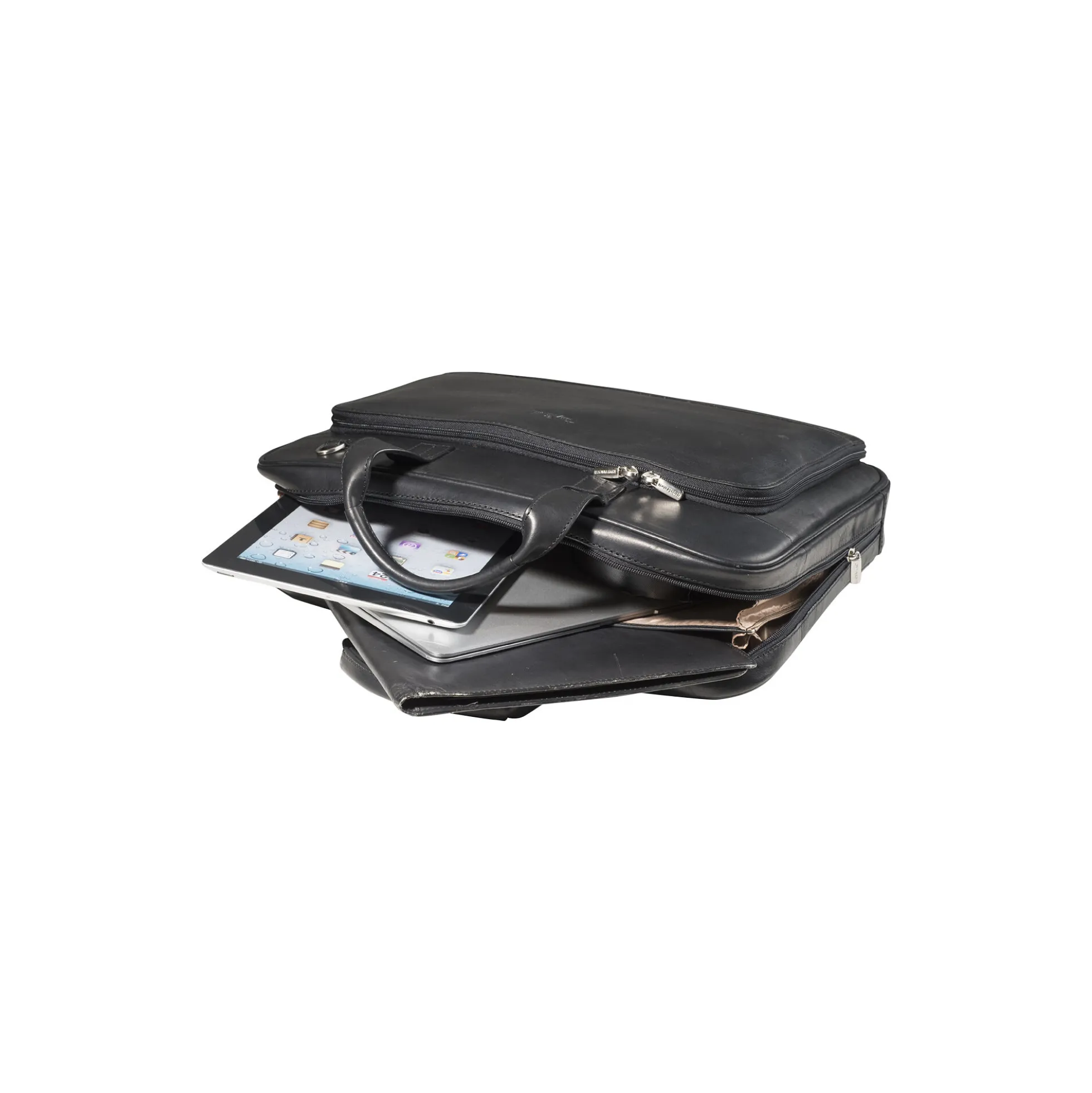 1 Compartment Laptop Bag, black