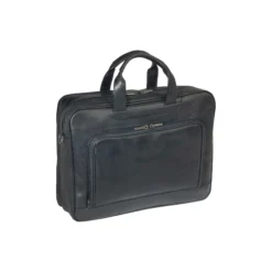 2 Compartment Laptop Briefcase, black