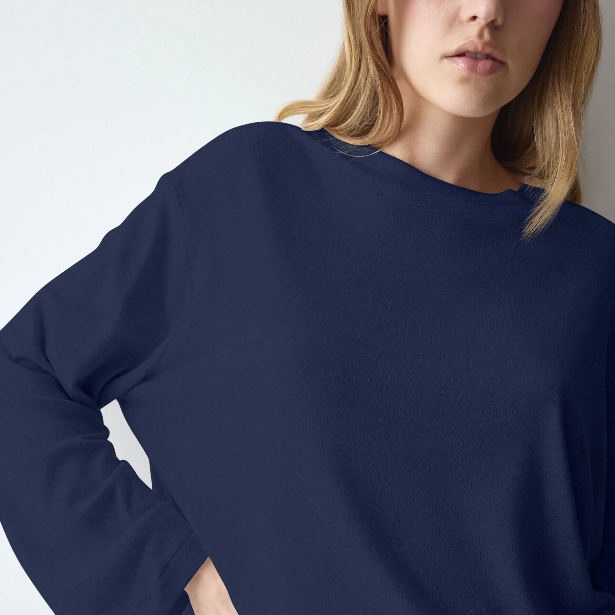 Cozy Comfort Top X 01, blue - dark combination