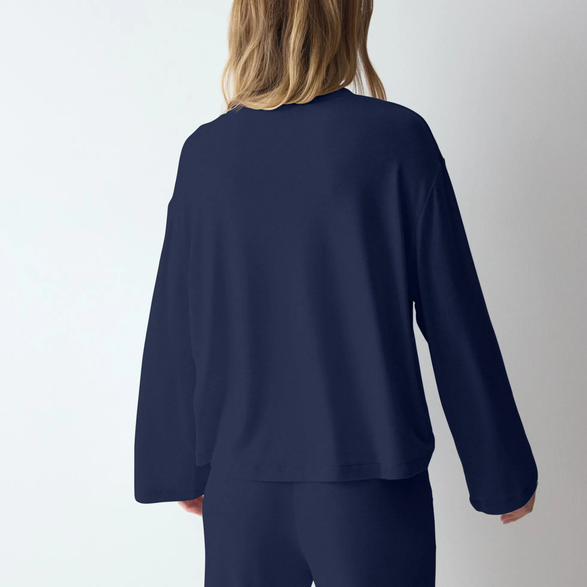 Cozy Comfort Top X 01, blue - dark combination