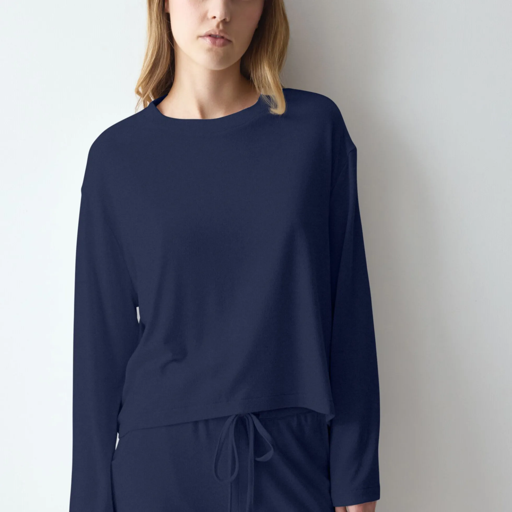 Cozy Comfort Top X 01, blue - dark combination