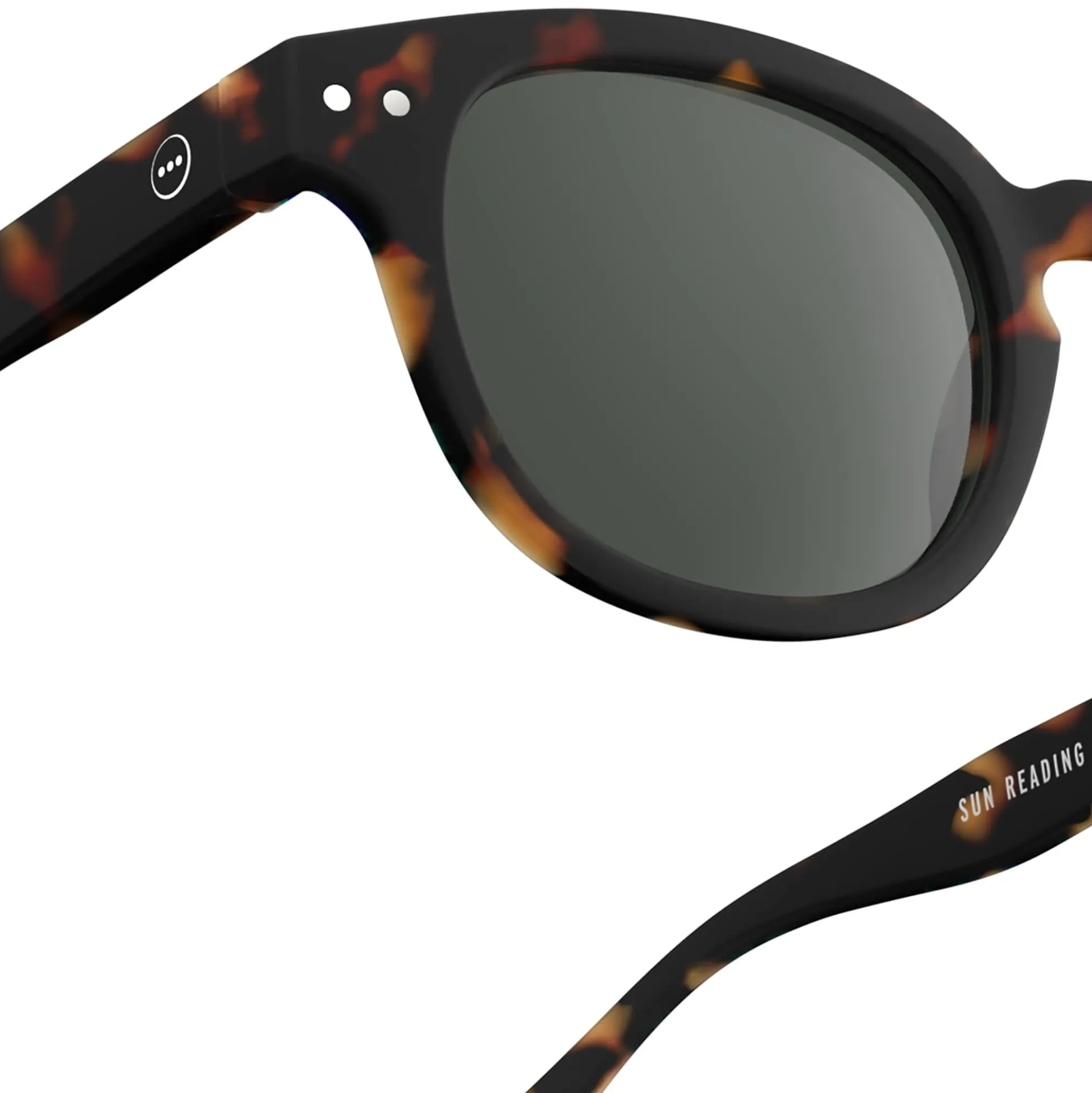 #C READING SUN solbriller, tortoise