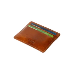 Creditcard Wallet, cognac
