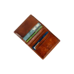 Creditcard Wallet, cognac