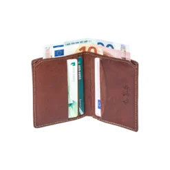 Creditcard Wallet Fold, dark brown