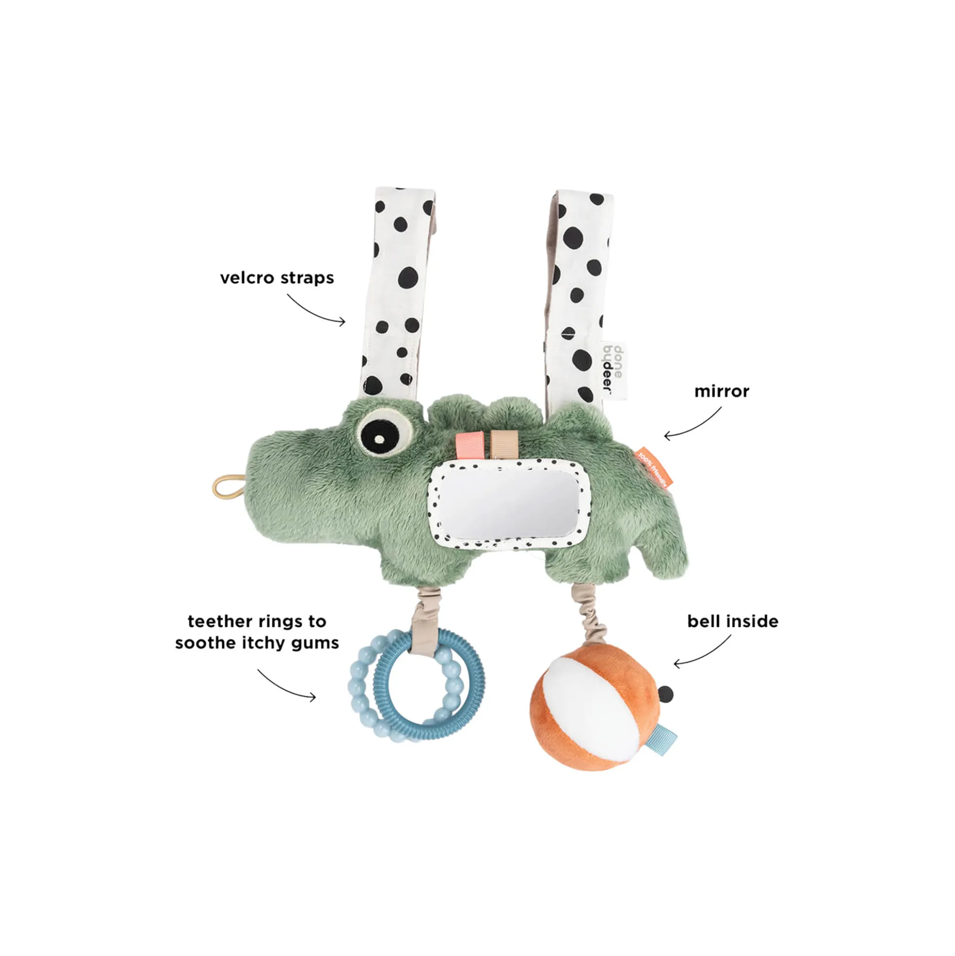 Croco aktivitetsophæng, green