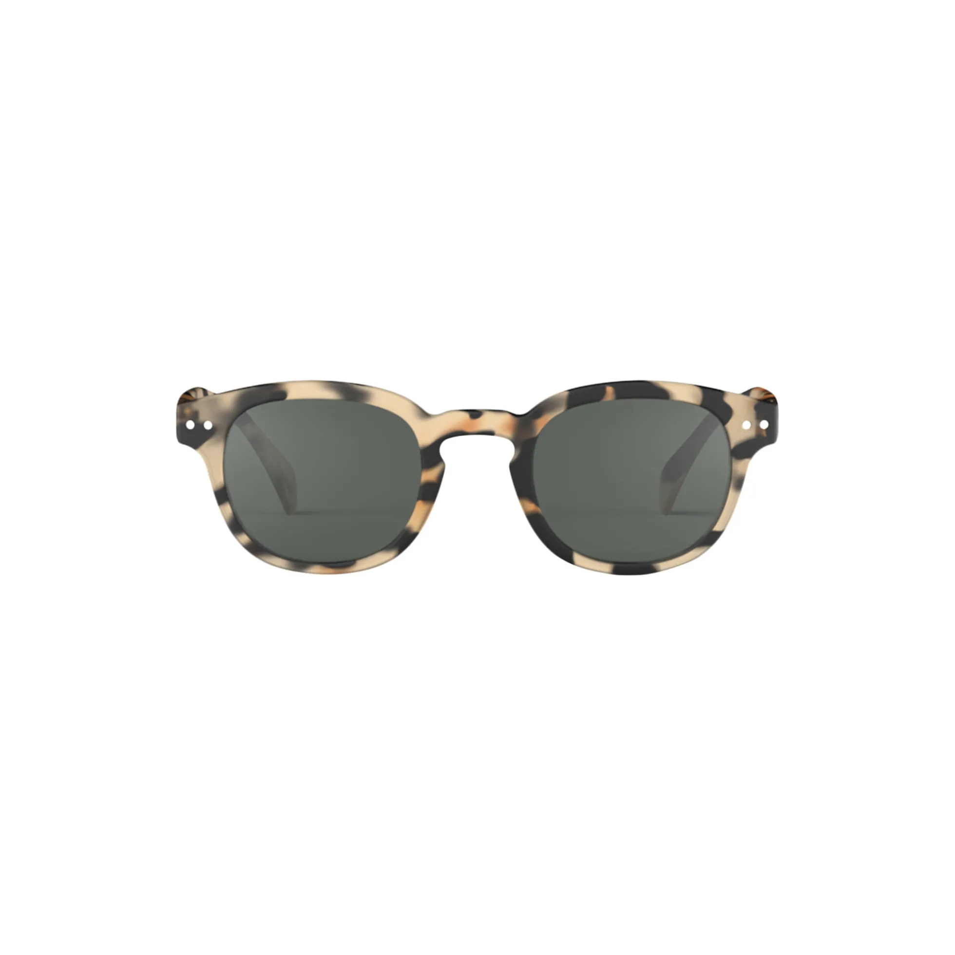 #C SUN solbriller, light tortoise