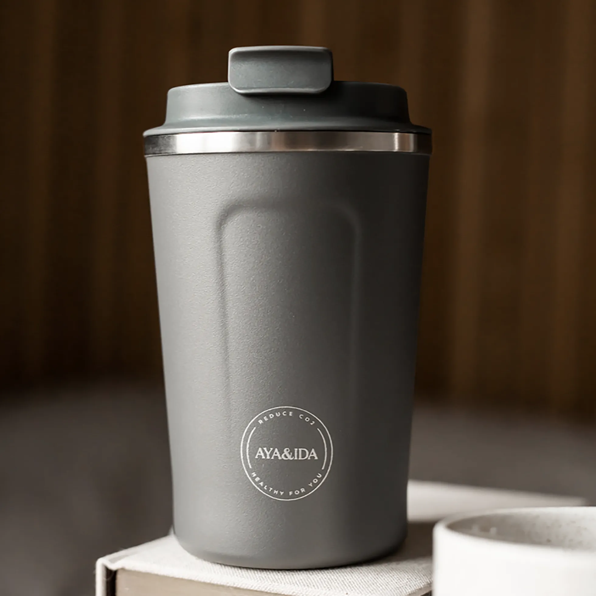 CUP2GO, dark grey