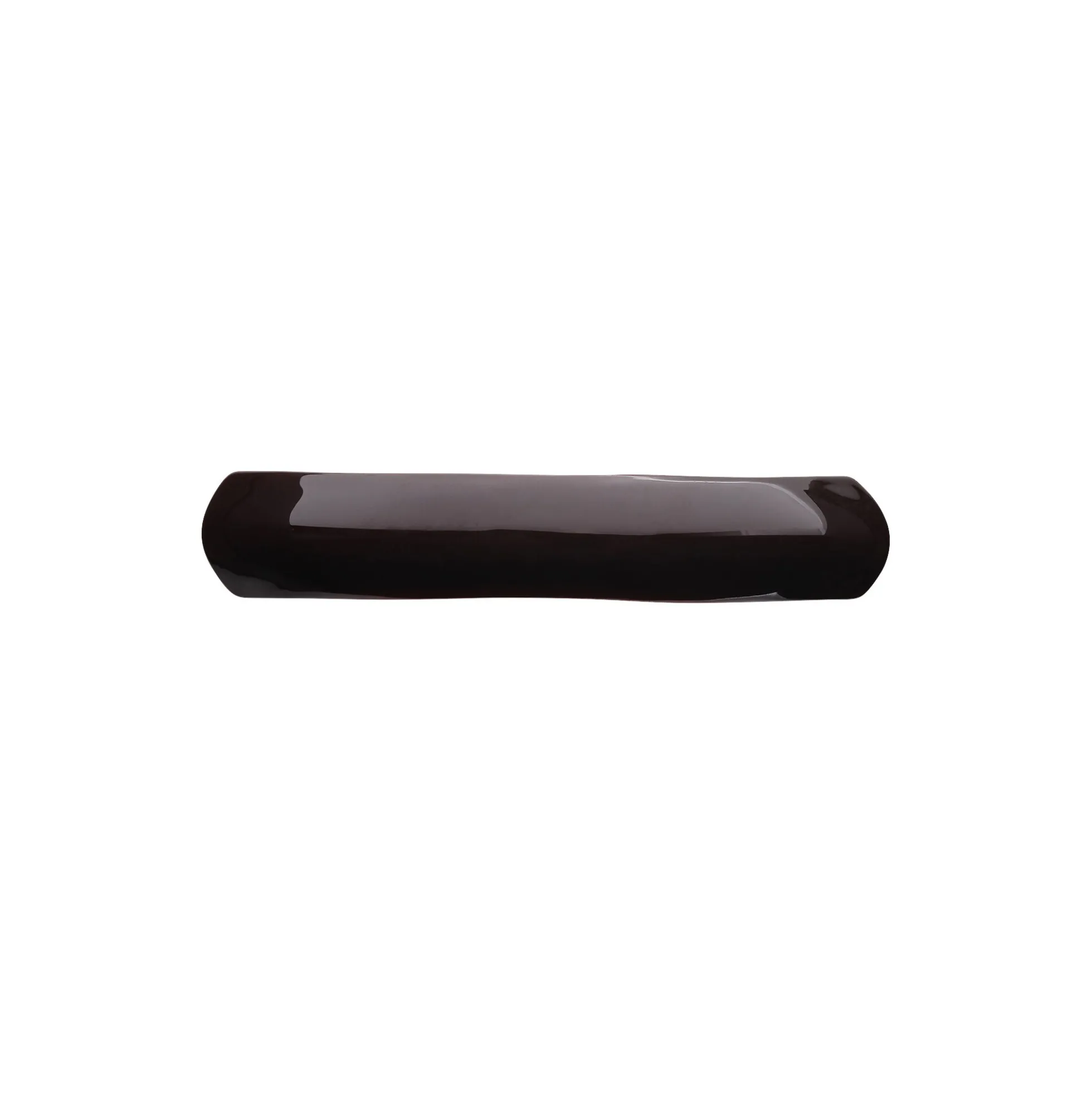 Curved Bone Clip, brown
