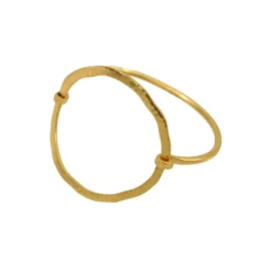 Curved Infinity Bracelet