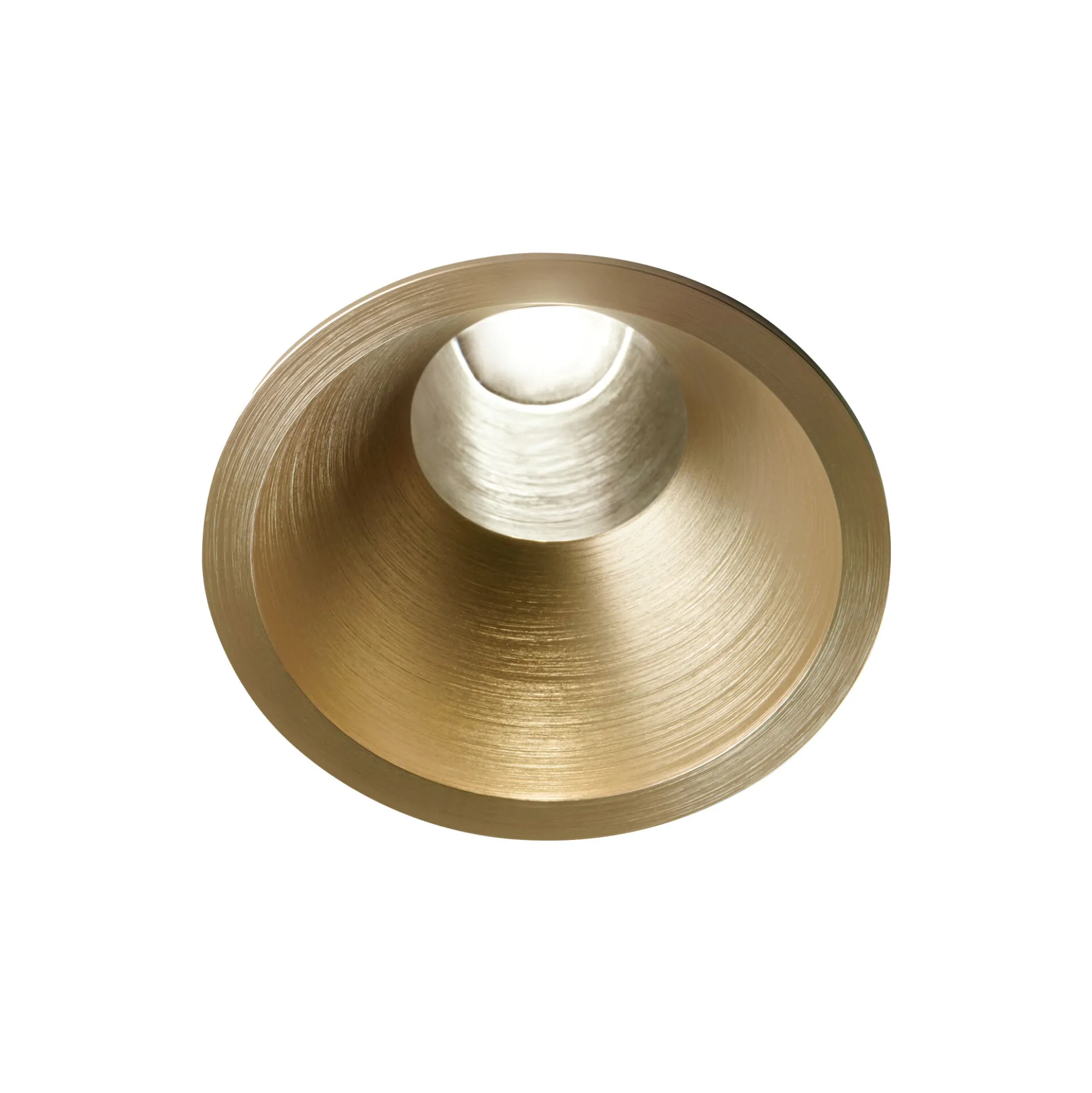 CURVE II spot, brass