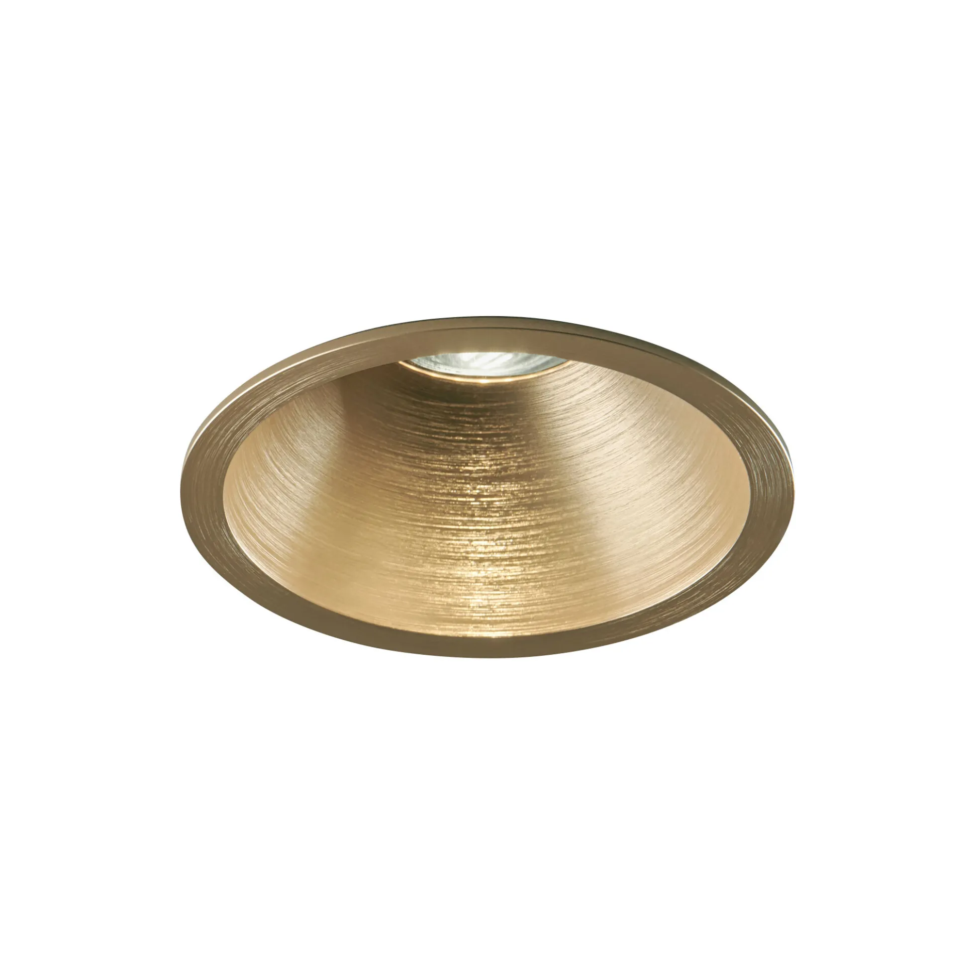 CURVE II spot, brass
