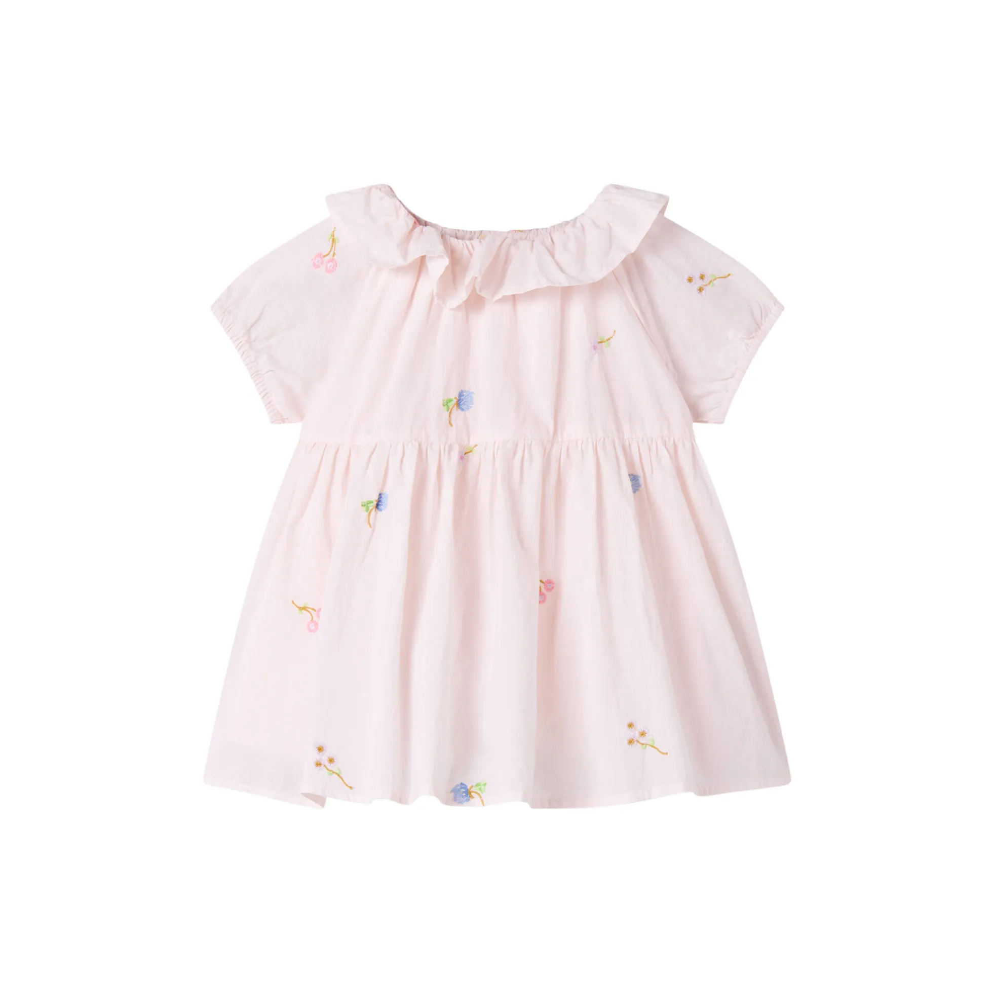 Dalino Dress, summer embroidery