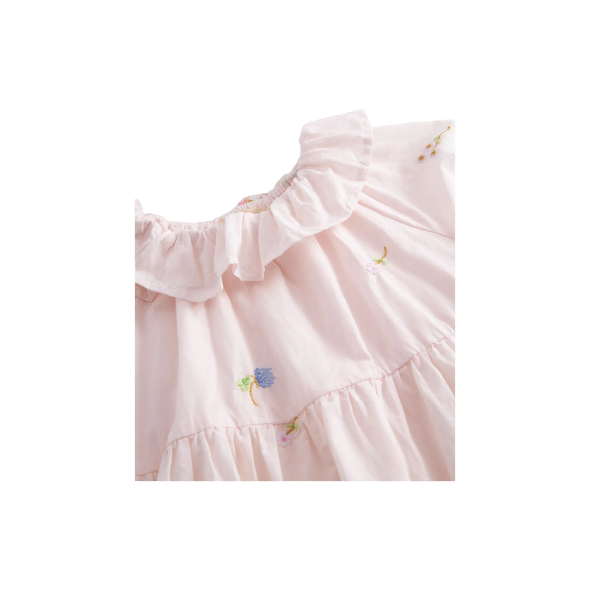 Dalino Dress, summer embroidery