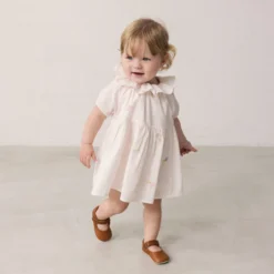 Dalino Dress, summer embroidery