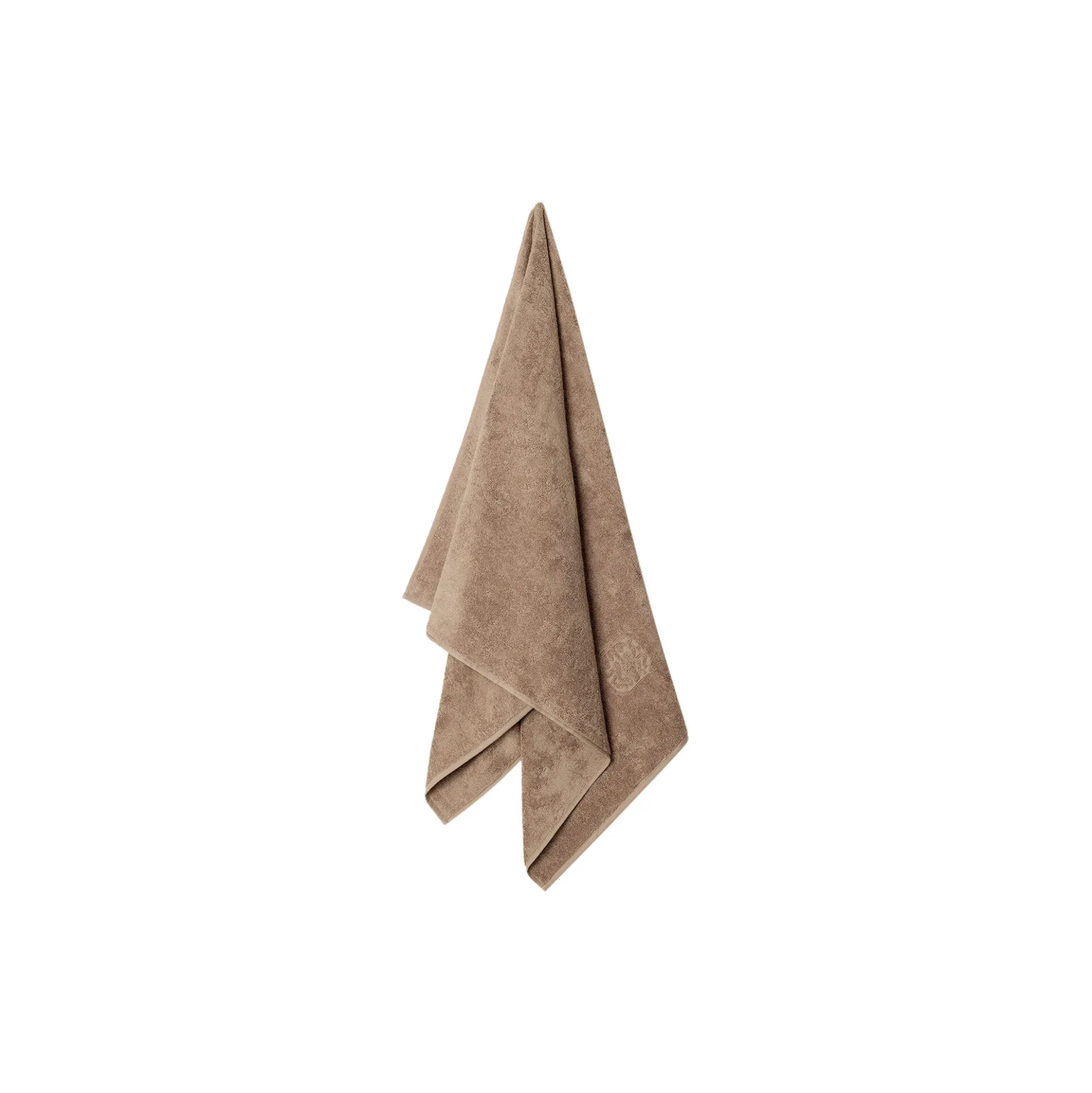DAMASK TERRY håndklæde, walnut