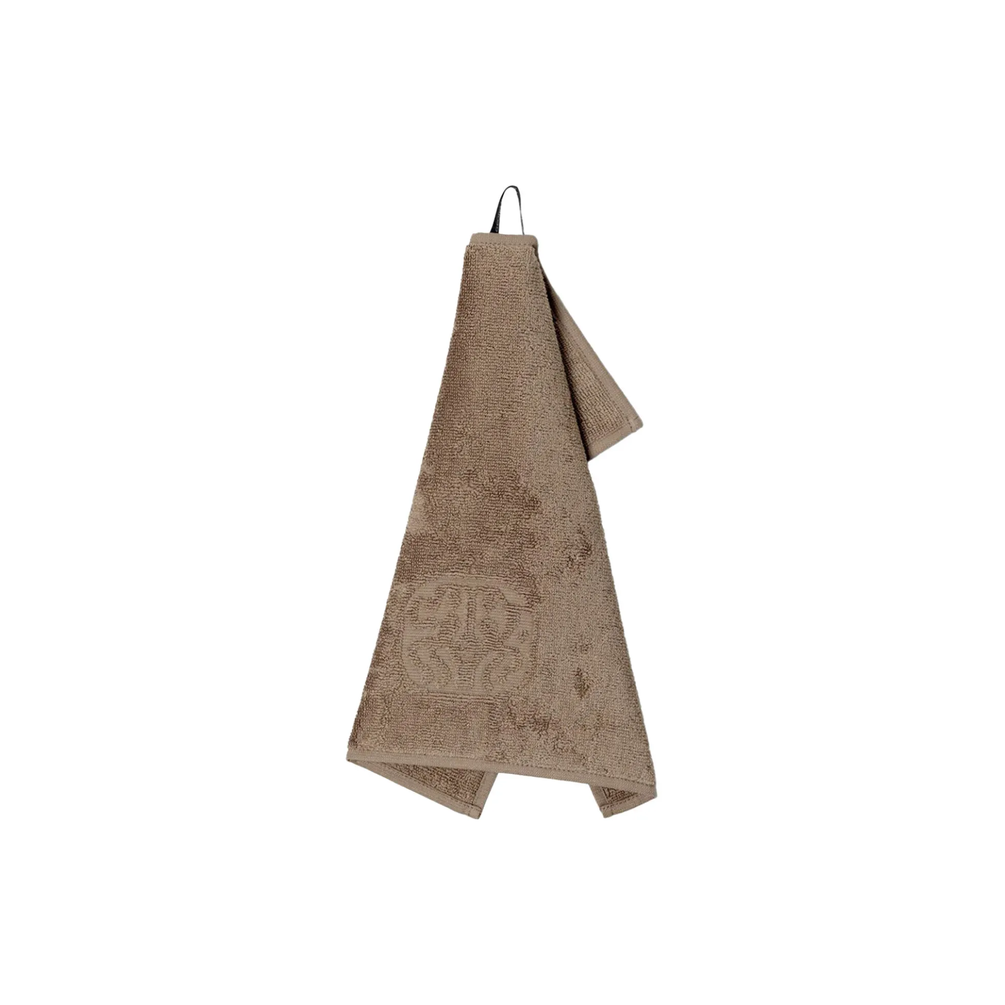DAMASK TERRY vaskeklud, walnut