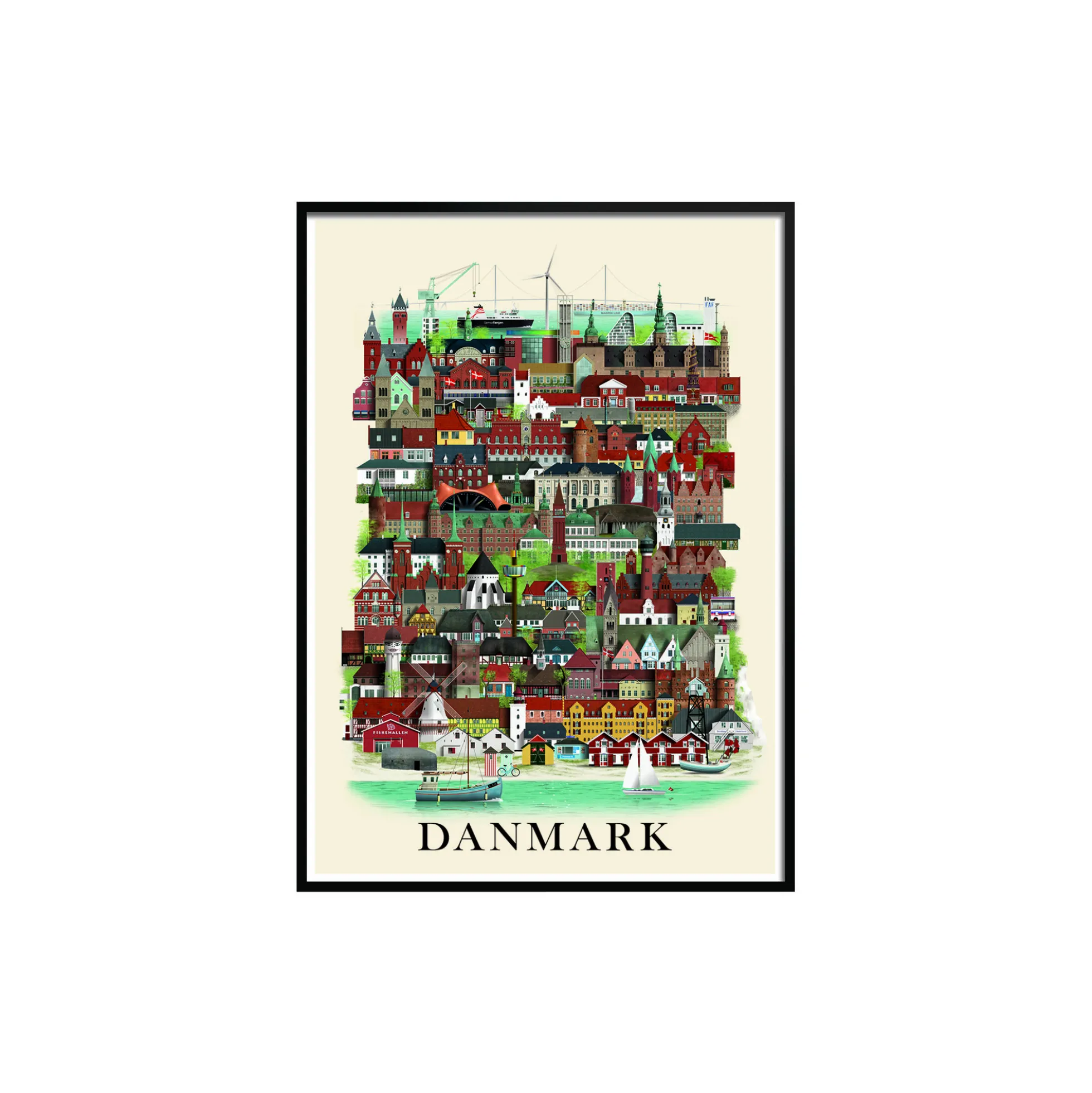 Danmark plakat
